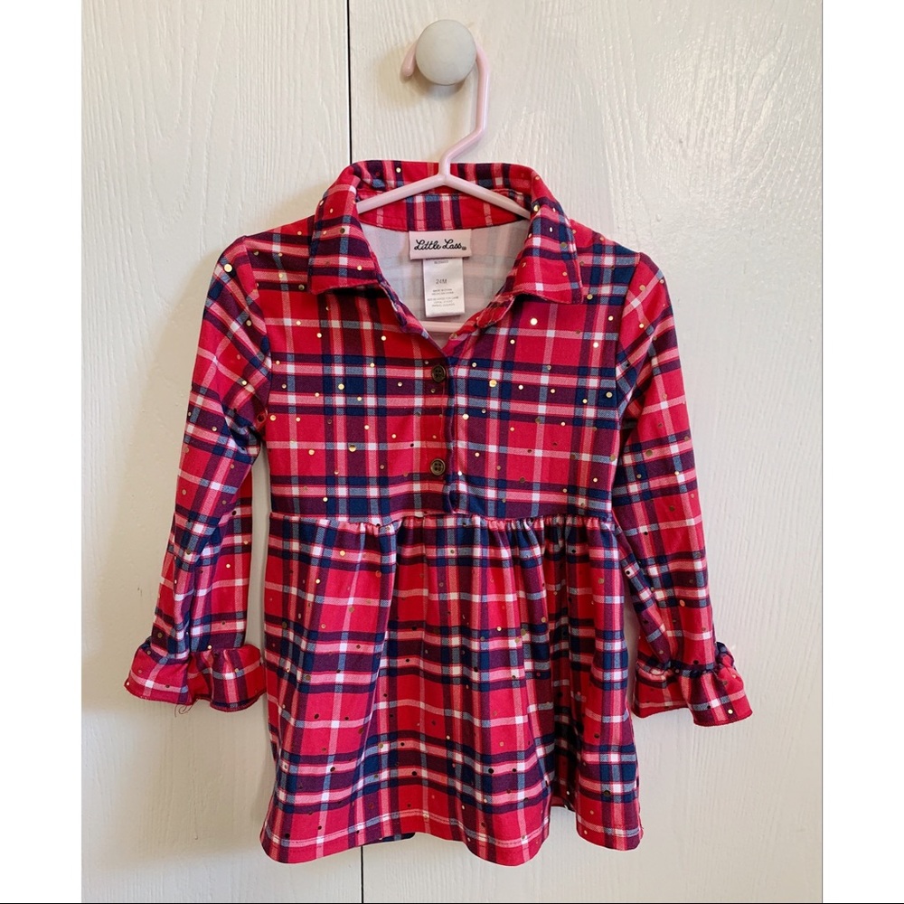 Plaid Toddler Button Up
